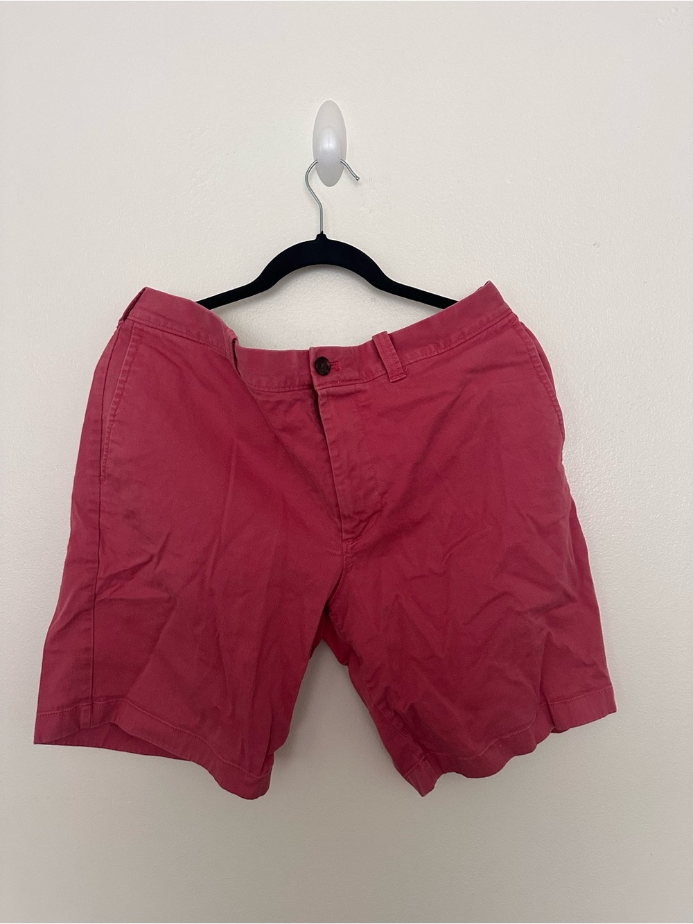 JCrew Men's Casual Red Cotton Shorts